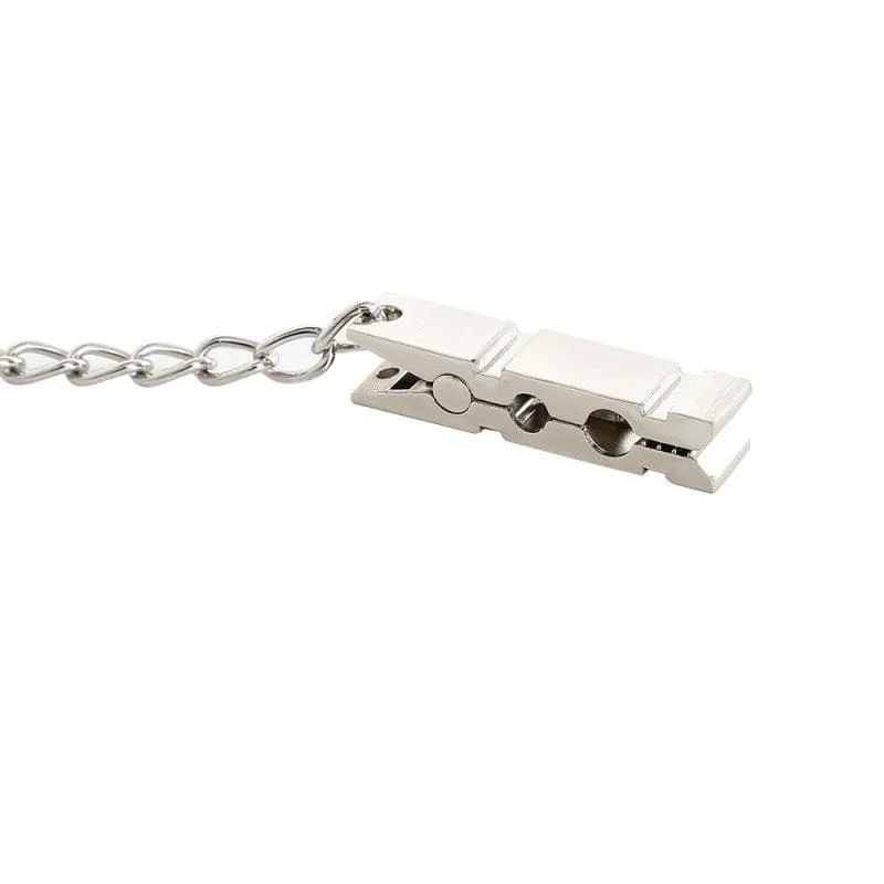 0425M  Mini Metal Stainless Steel Clothes Pins Nipple Clamps