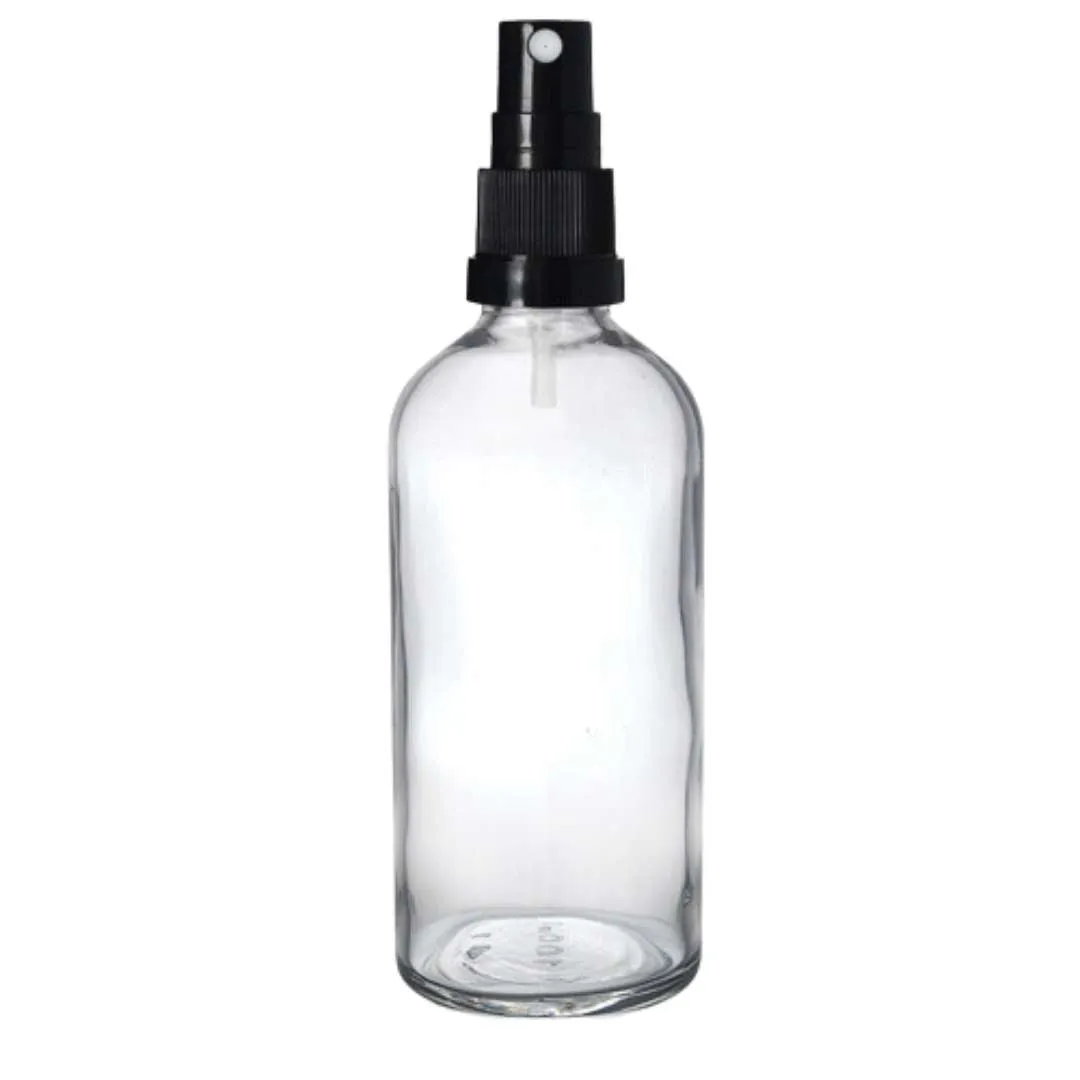 100ml Glass Dropper Bottle with Spray Pump