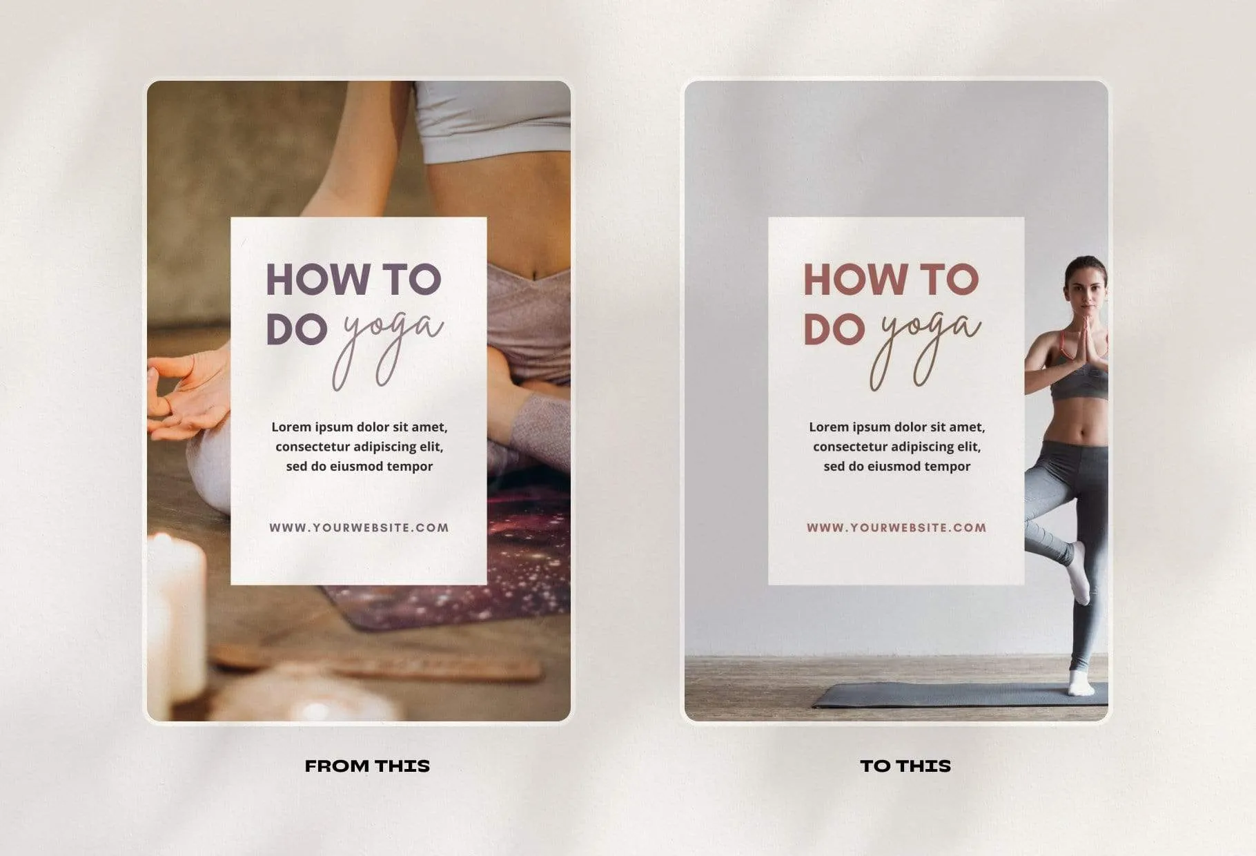 14 Modern Pinterest Templates for Bloggers and Coaches in All Industries Editable Canva Template Pack 04