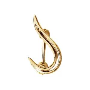 14k Yellow Gold Fashion Brooch
