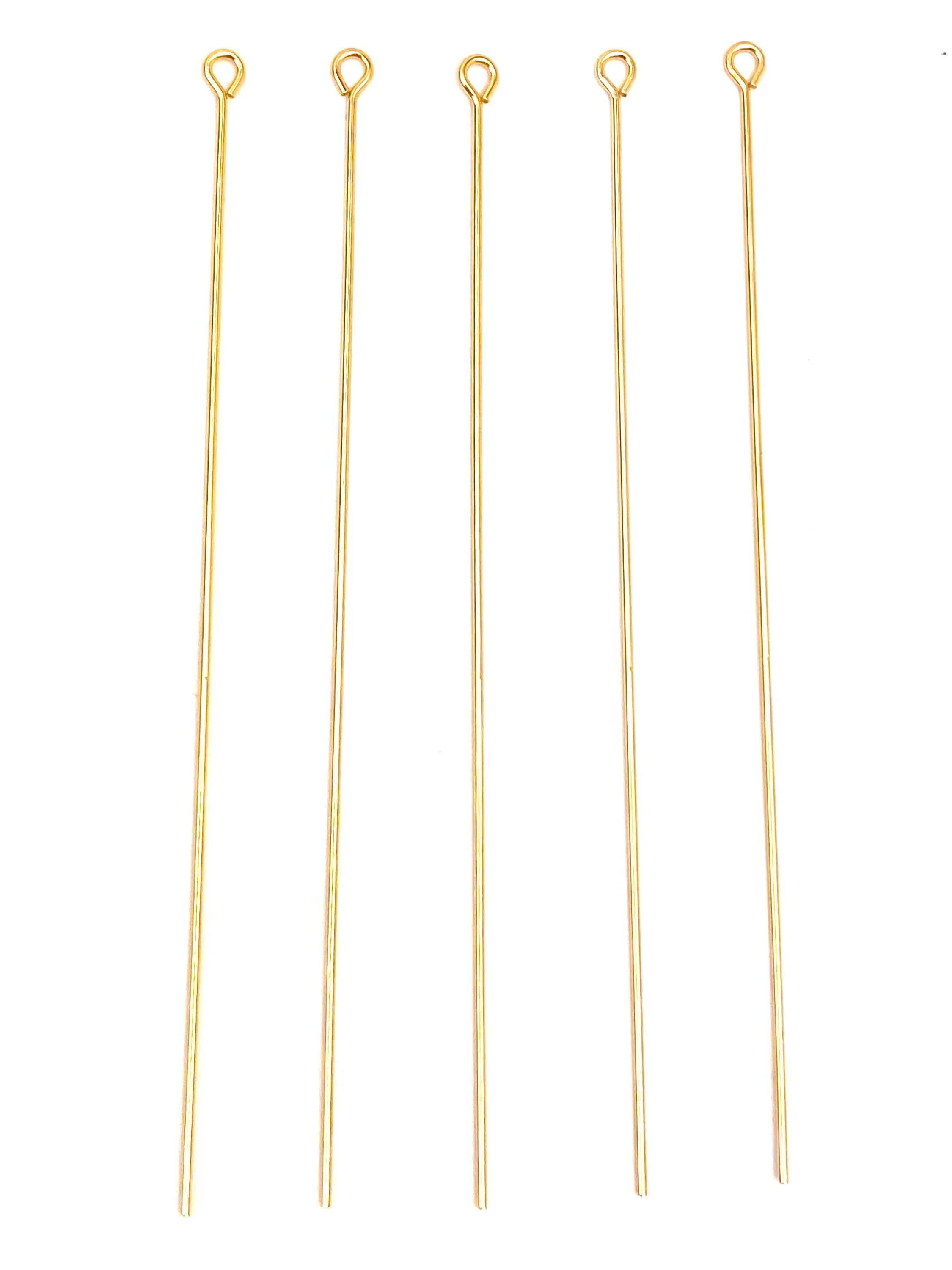 14KGF Eyepin .27” x 3.00” , Sku#327C-3.00