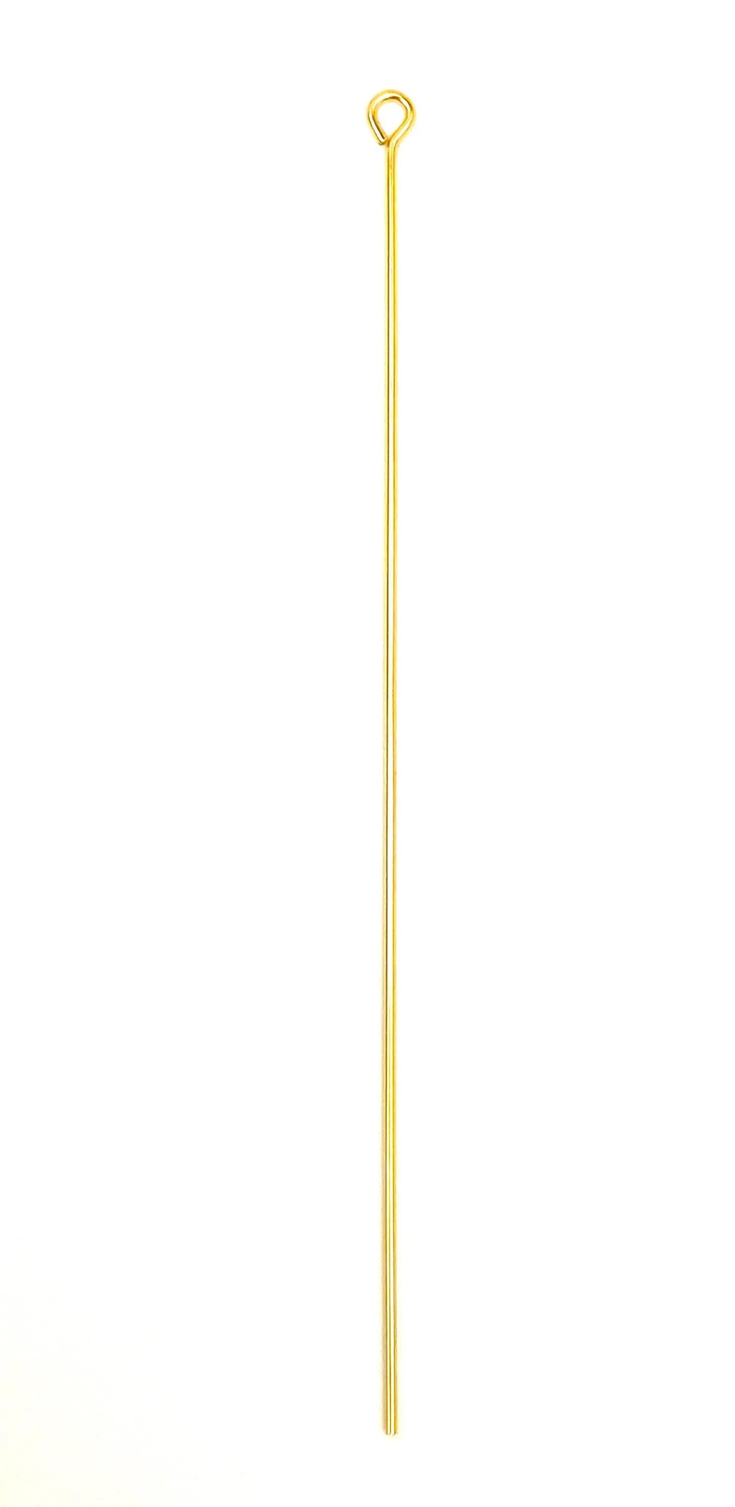14KGF Eyepin .27” x 3.00” , Sku#327C-3.00