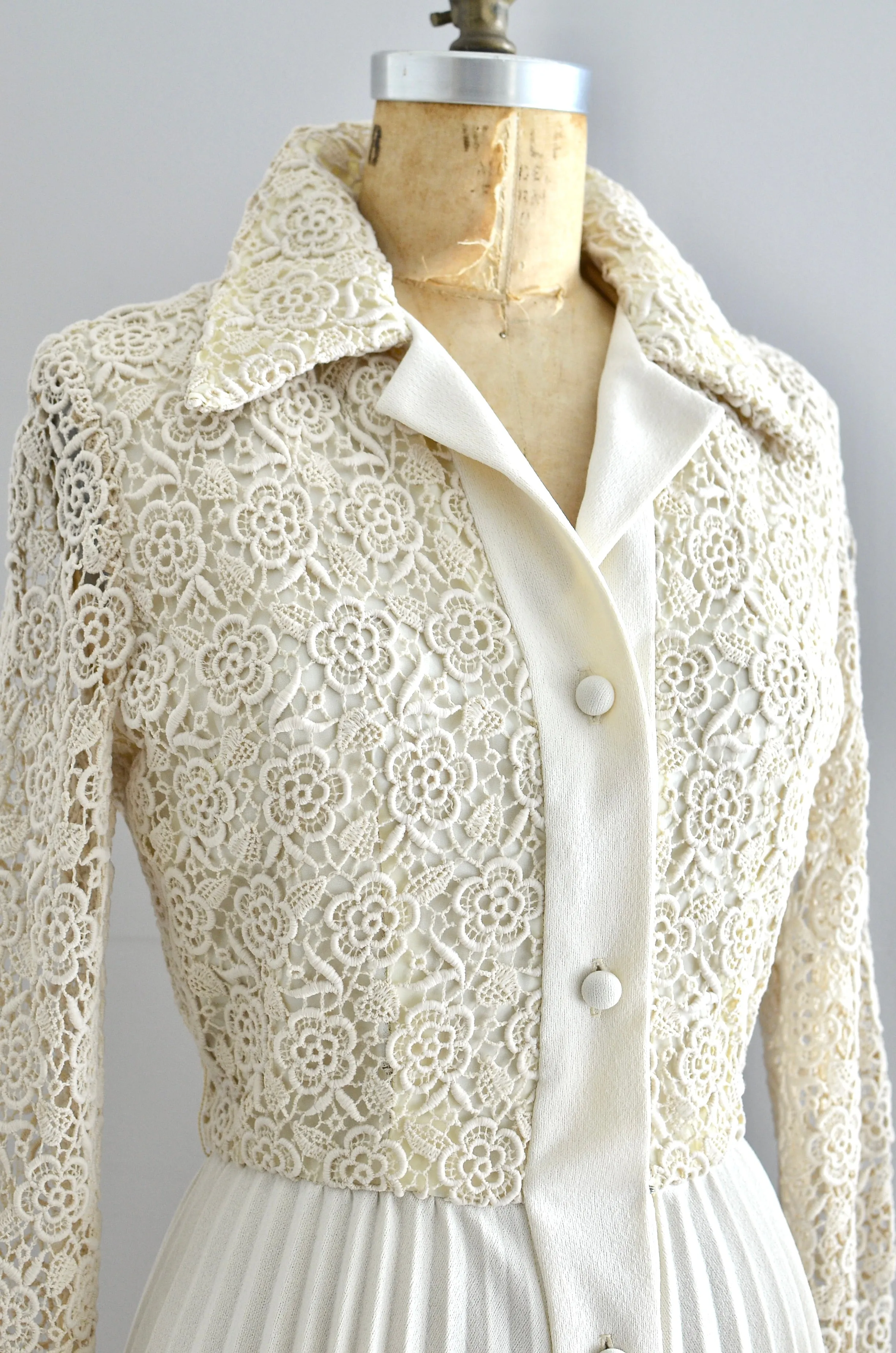 1970s Lace Dress
