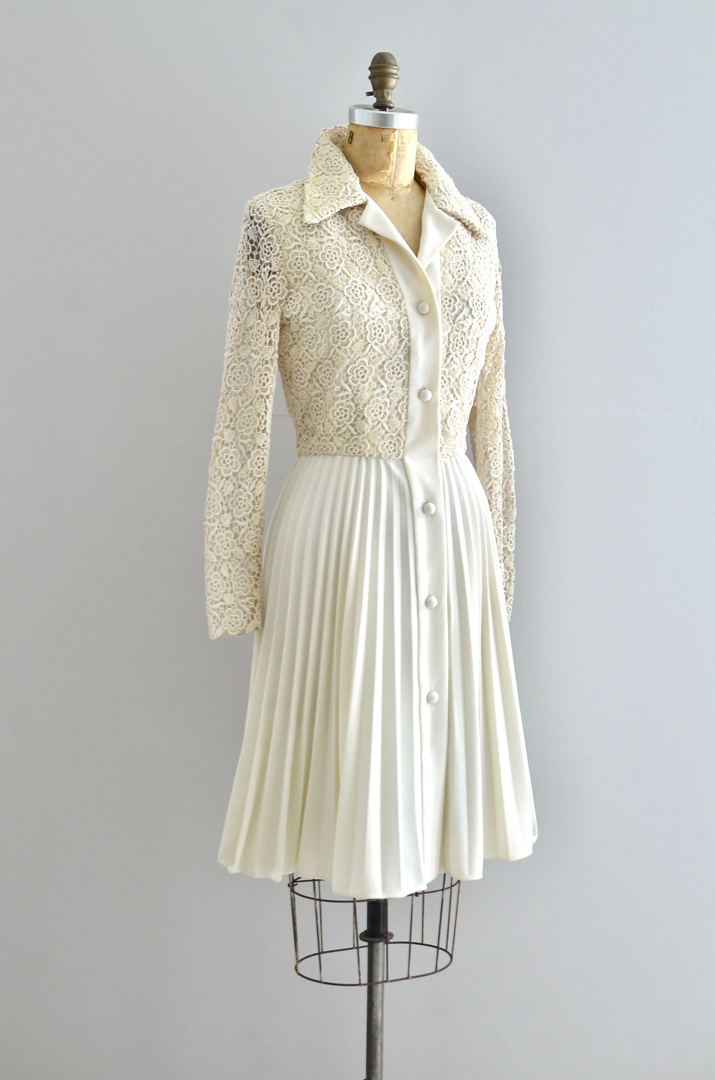 1970s Lace Dress