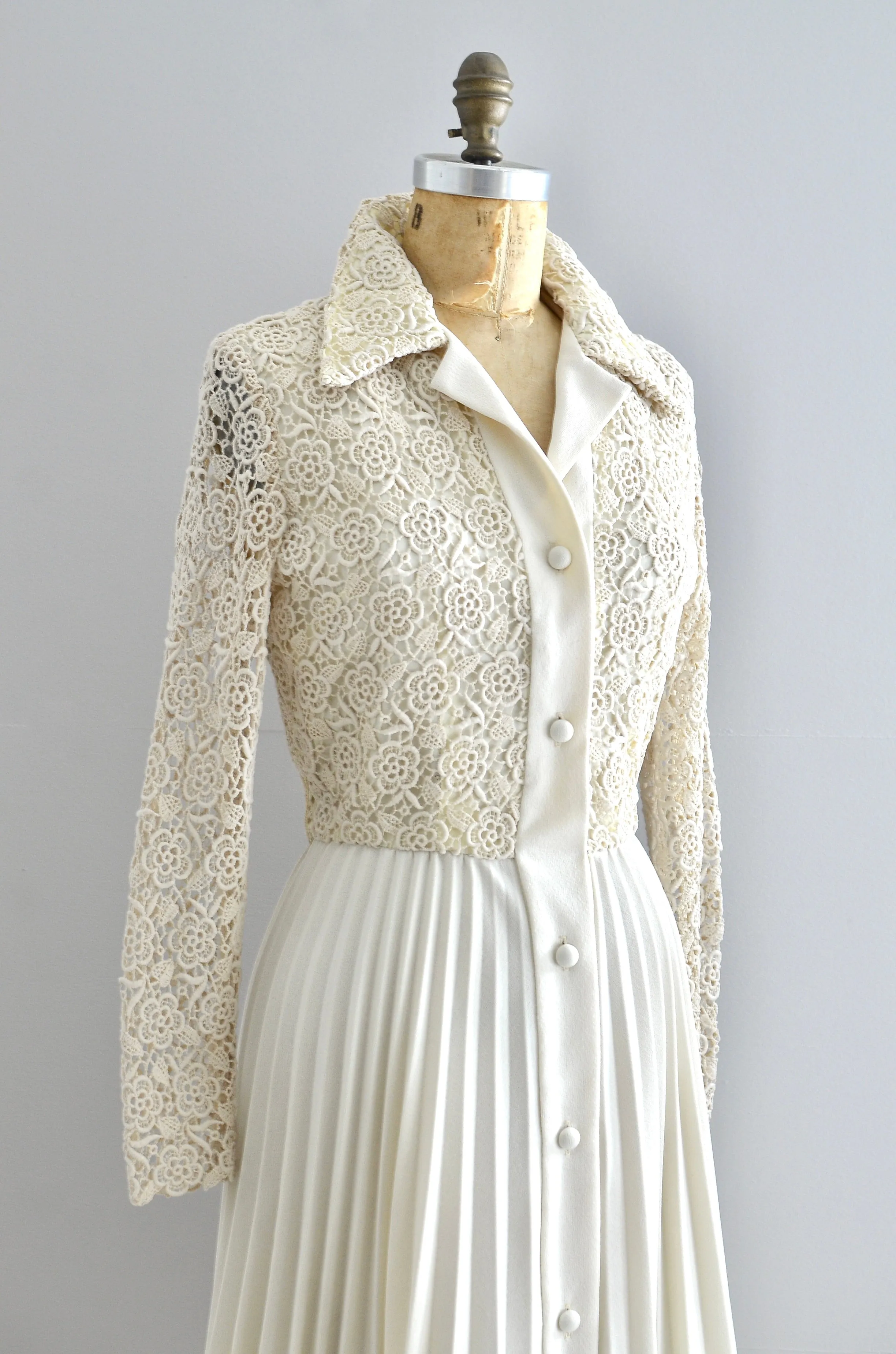 1970s Lace Dress