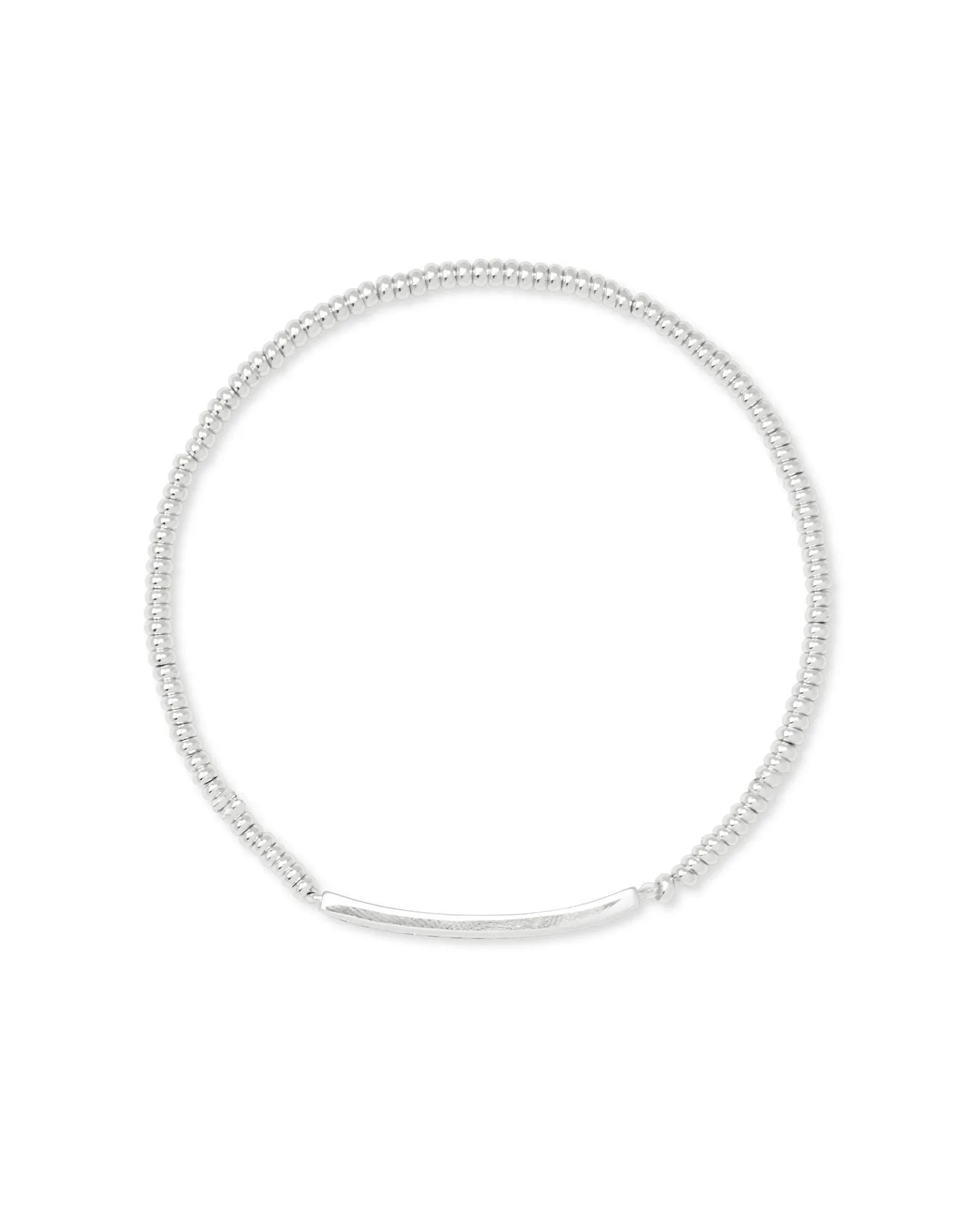 Addison Stretch Bracelet in Silver Metal