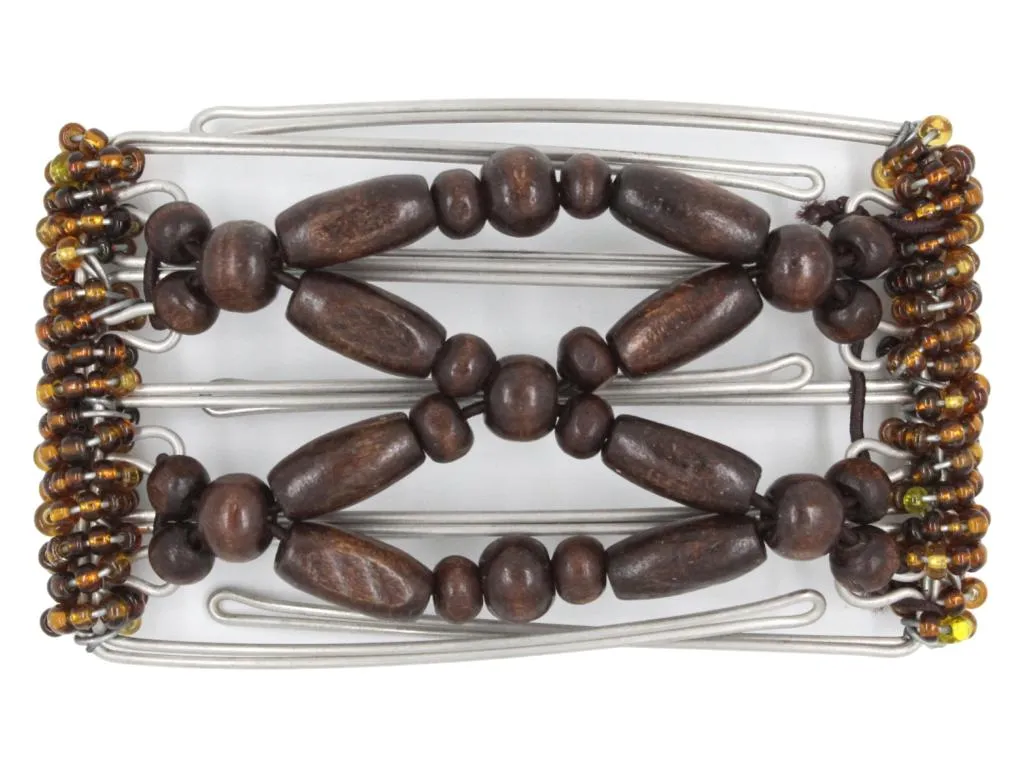 African Butterfly - 5 Tong Wire Hair Clip 92