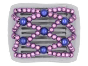 African Butterfly LadyBug Hair Comb - Gray 44