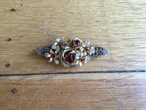 Amourelle brooch . Frank Hess for Kramer vintage jewelry