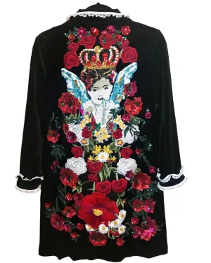 Angels Royal Love velvet Blazer