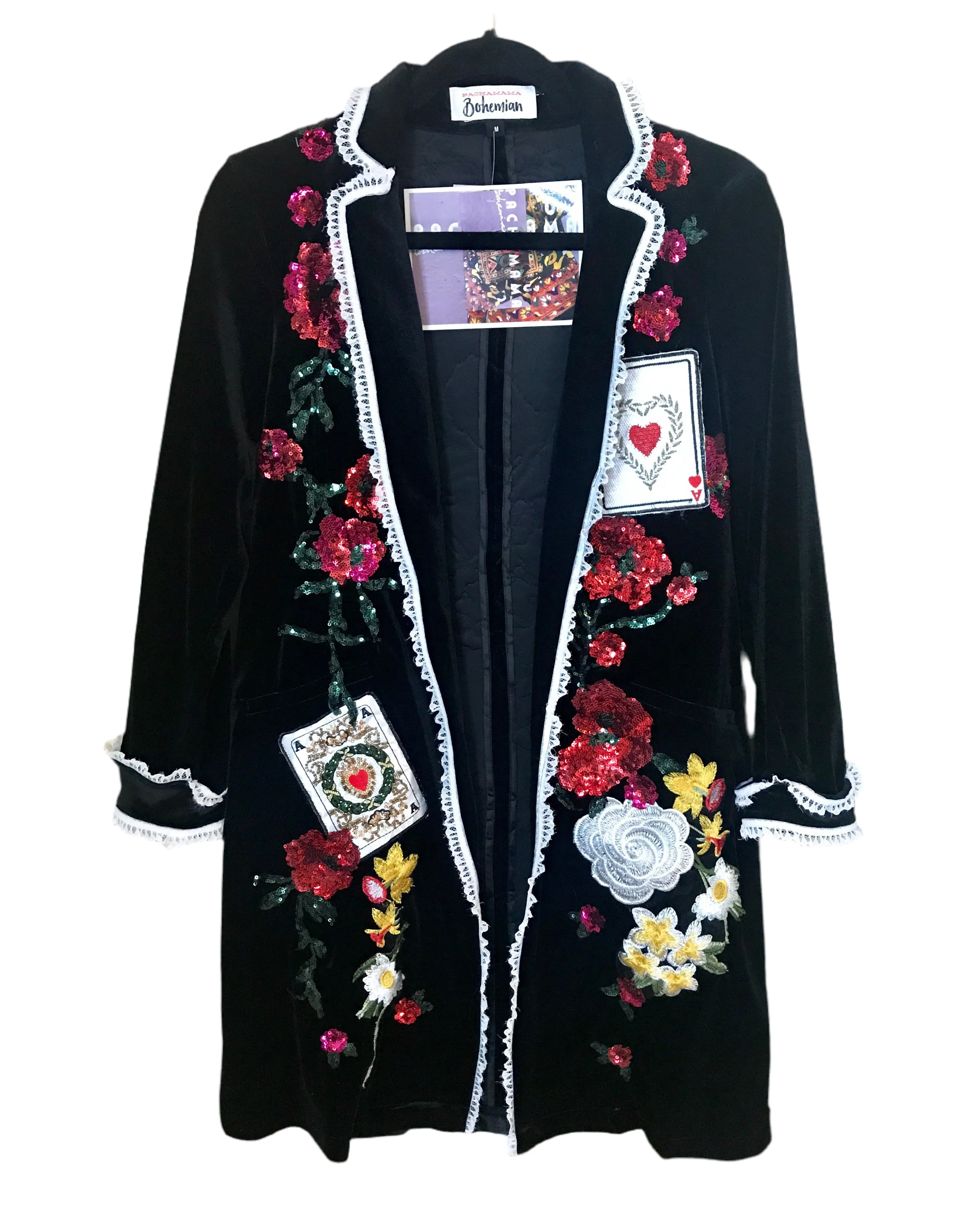 Angels Royal Love velvet Blazer