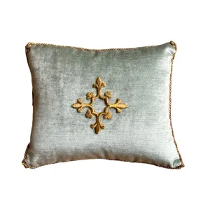 Antique Ecclesiastic Metallic Gold Embroidery (#E073124 | 9.5 x 11.5")