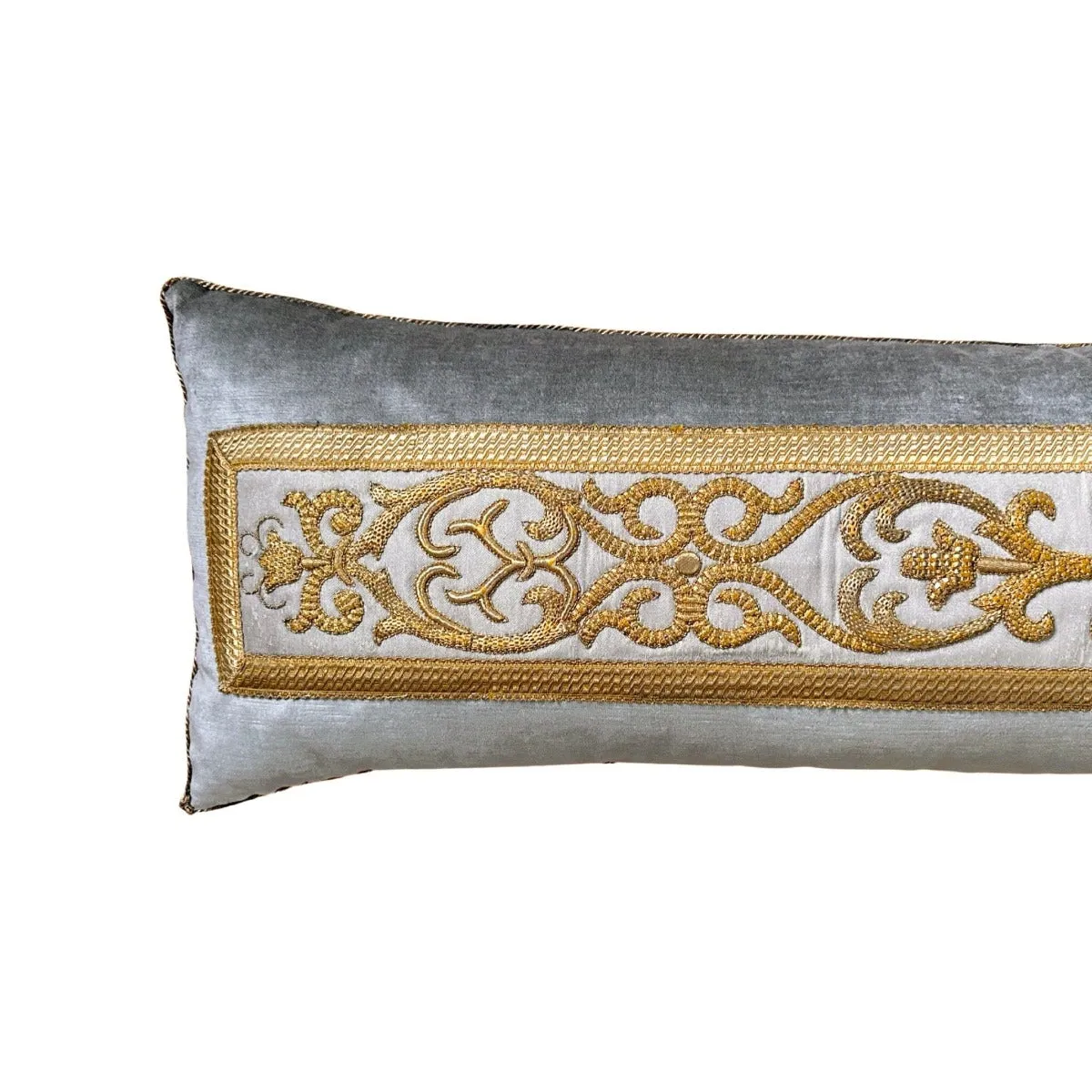 Antique European Gold Embroidery (#E091223 | 13 x 39")