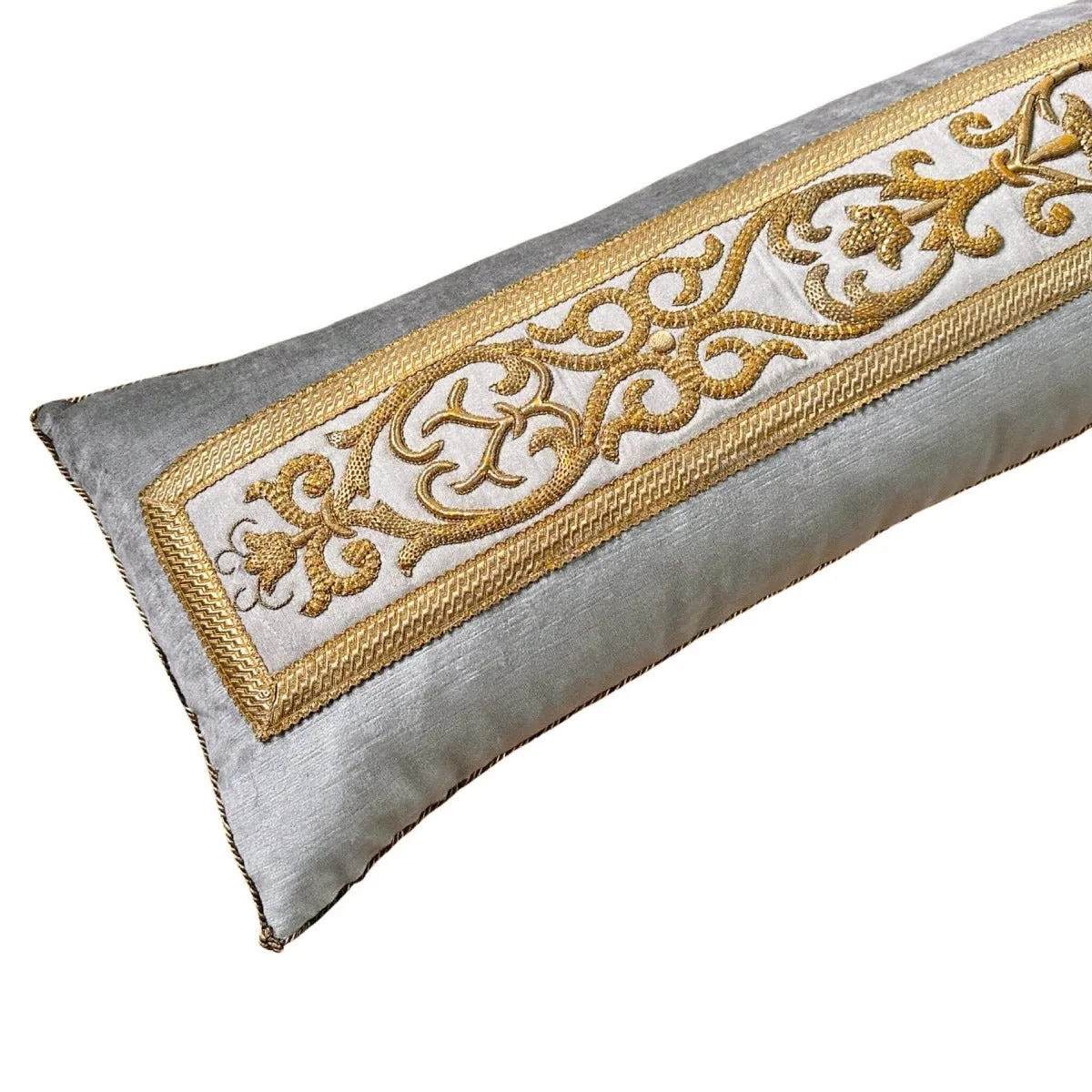 Antique European Gold Embroidery (#E091223 | 13 x 39")