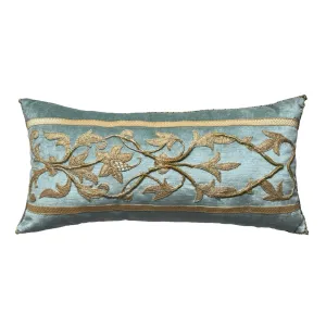 Antique European Gold Metallic and Silk Applique (#M071524 | 12 x 24")