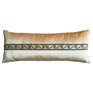 Antique European Raised Gold Metallic Embroidery (#E052424 | 12 x 30")