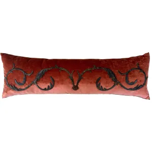 Antique European Raised Gold Metallic Embroidery (#E072323 | 14 x 43")