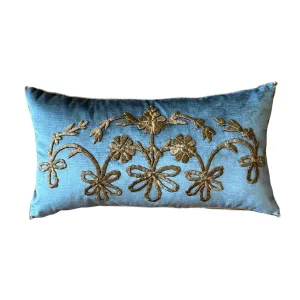 Antique Ottoman Empire Gold Metallic Embroidery (#E030524 | 13 x 24")