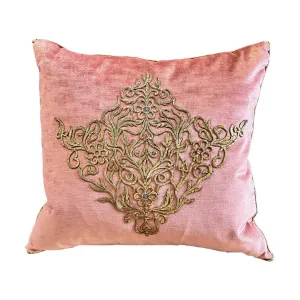 Antique Ottoman Empire Raised Gold Embroidery (#E012323 | 19 x 20 1/2")