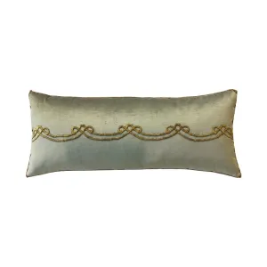 Antique Ottoman Empire Raised Gold Metallic Embroidery ( #E071522 | 12 x 28")