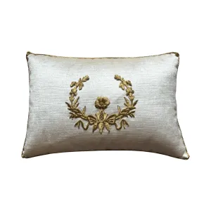 Antique Ottoman Empire  Raised Gold Metallic Embroidery (#E072824 | 11 x  16")