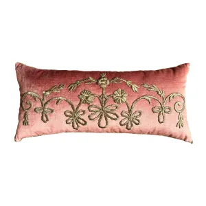 Antique Ottoman Empire Raised Gold Metallic Embroidery (#E081024 | 14x 30 1/4")