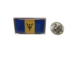 Barbados Flag Lapel Pin