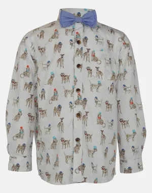 Bertie : Unique print shirt & bowtie