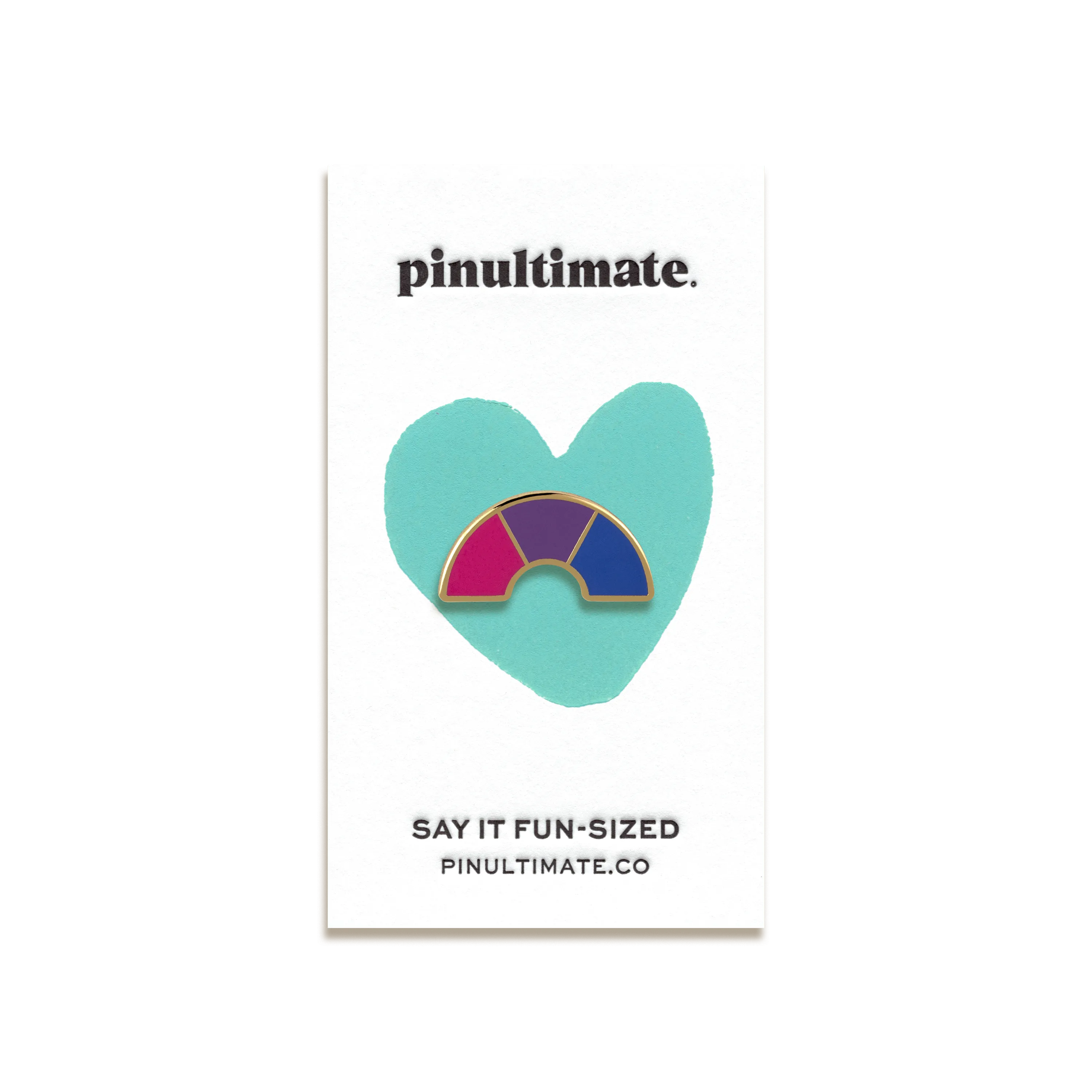 Bisexual Pride Enamel Pin by Pinultimate
