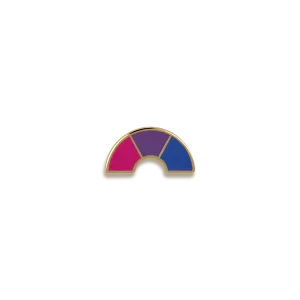 Bisexual Pride Enamel Pin by Pinultimate