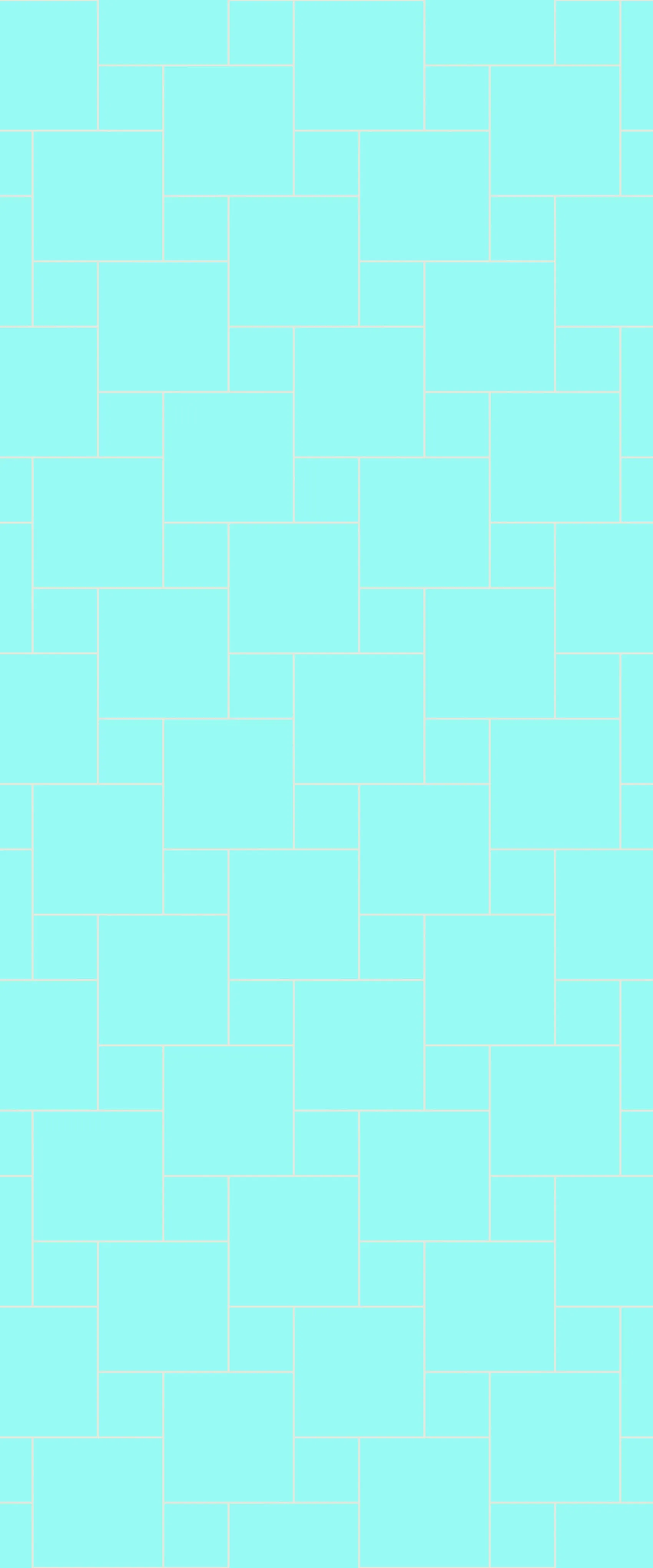 Blue Pin Wheel Tile Acrylic Shower Wall Panel 2440mm x 1220mm (3mm Thick)
