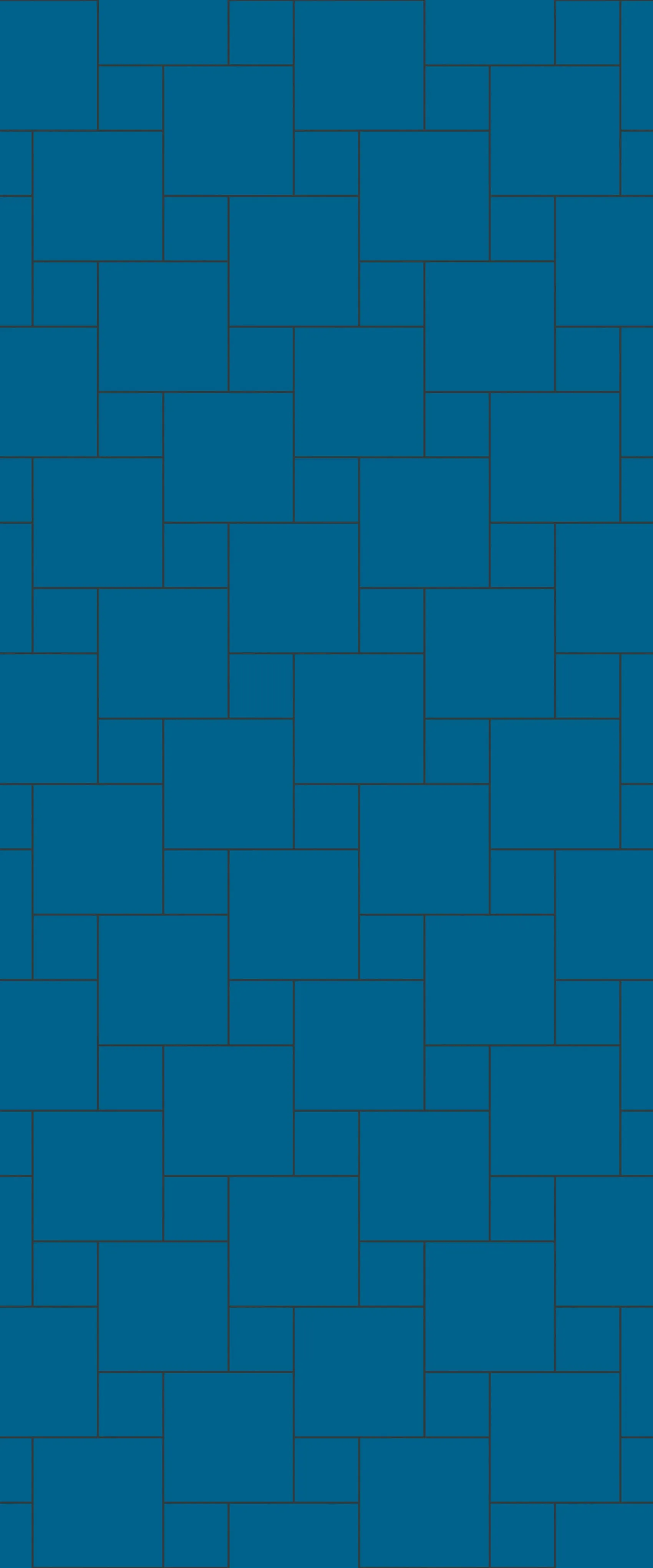 Blue Pin Wheel Tile Acrylic Shower Wall Panel 2440mm x 1220mm (3mm Thick)