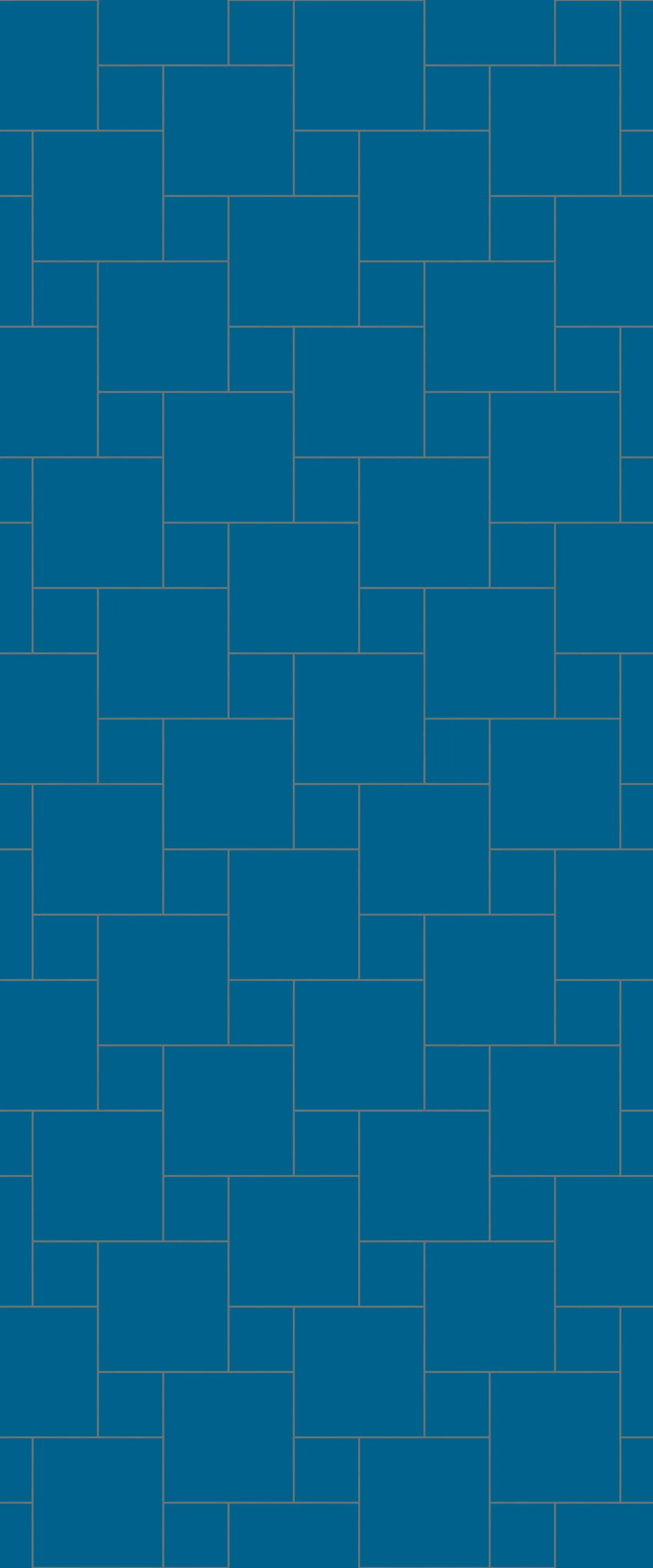Blue Pin Wheel Tile Acrylic Shower Wall Panel 2440mm x 1220mm (3mm Thick)