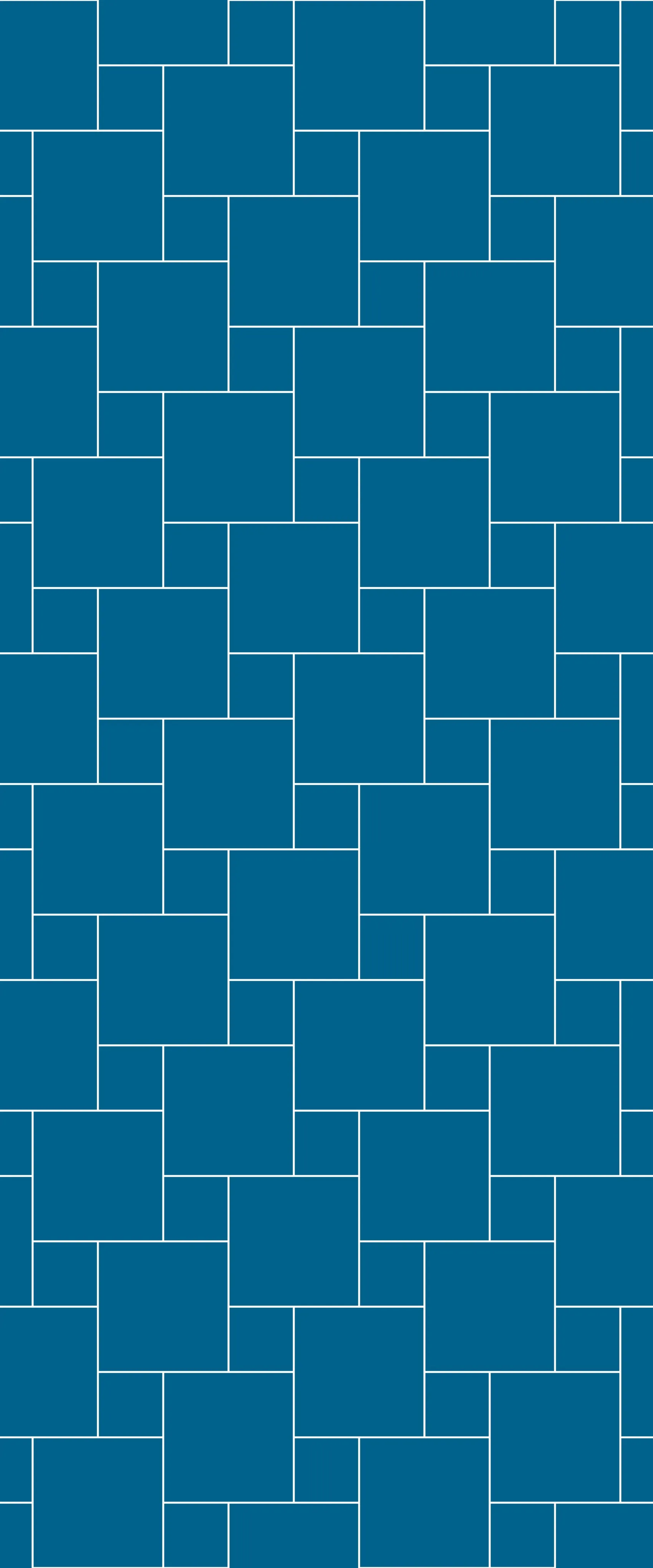 Blue Pin Wheel Tile Acrylic Shower Wall Panel 2440mm x 1220mm (3mm Thick)