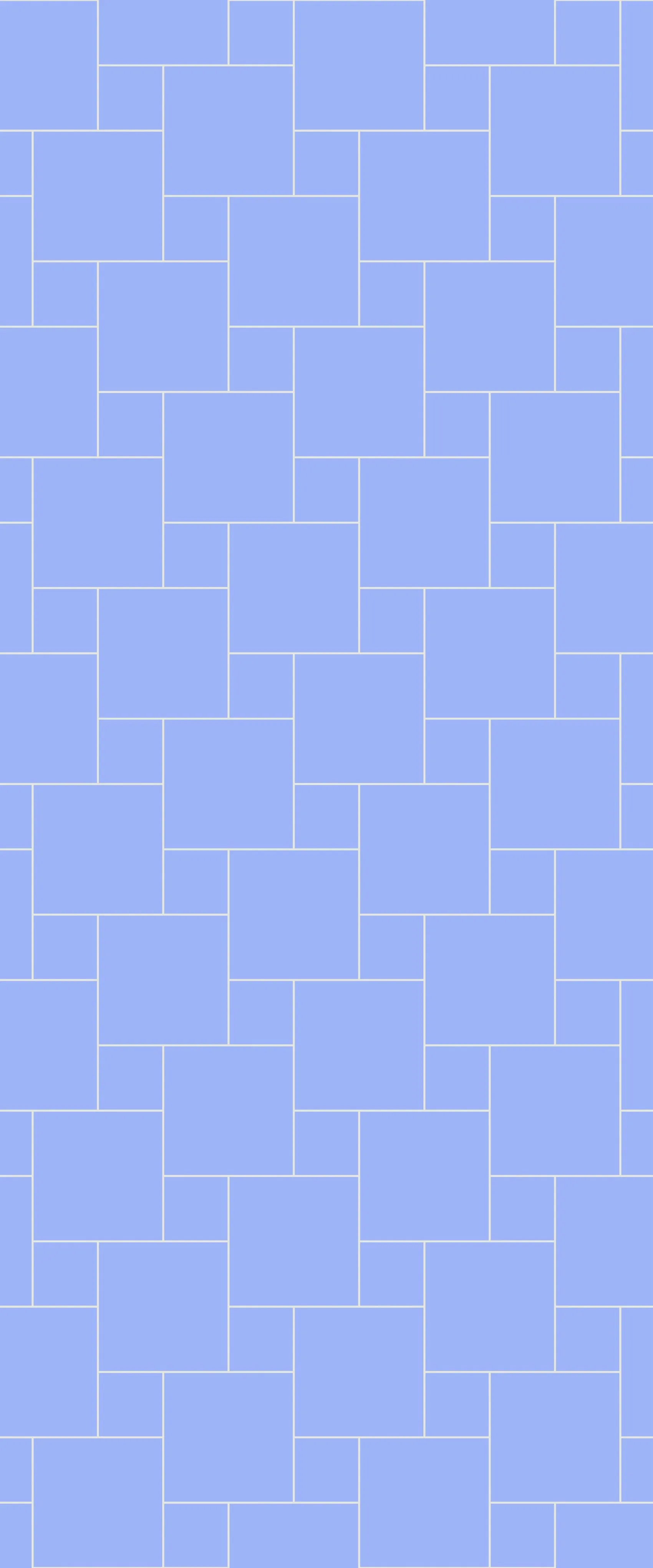 Blue Pin Wheel Tile Acrylic Shower Wall Panel 2440mm x 1220mm (3mm Thick)