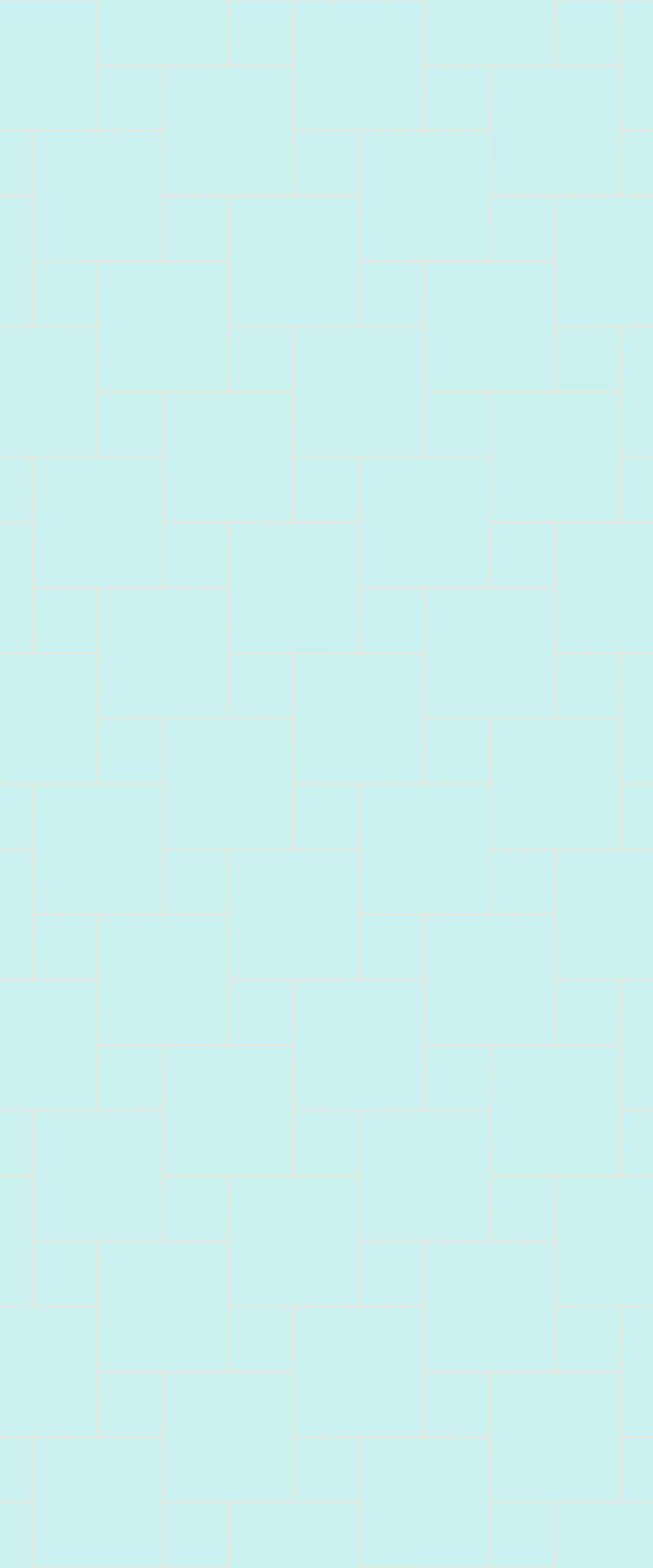 Blue Pin Wheel Tile Acrylic Shower Wall Panel 2440mm x 1220mm (3mm Thick)