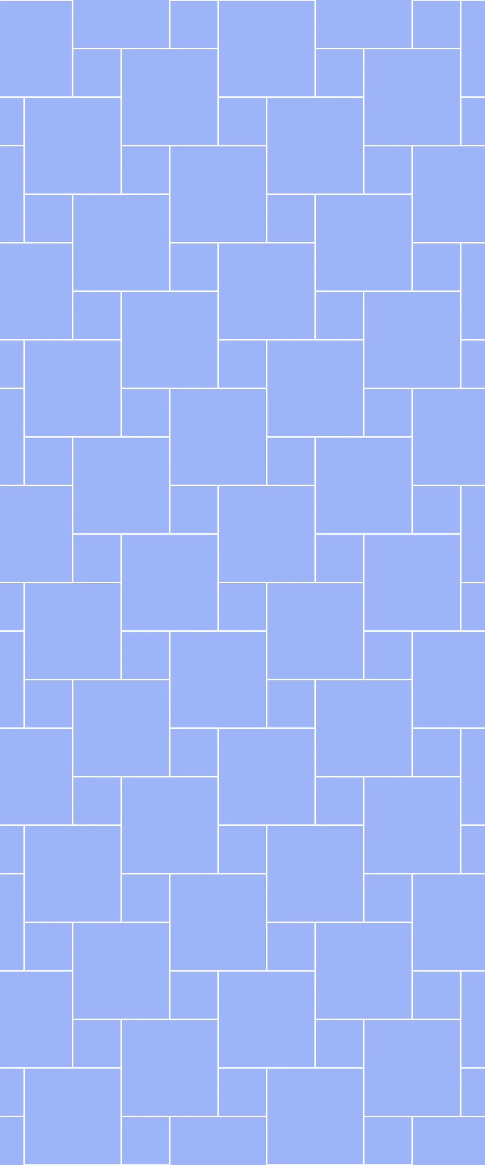 Blue Pin Wheel Tile Acrylic Shower Wall Panel 2440mm x 1220mm (3mm Thick)