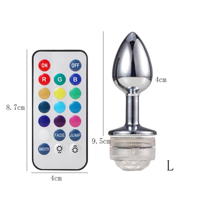 Booty Glimmer Light Up Anal plug
