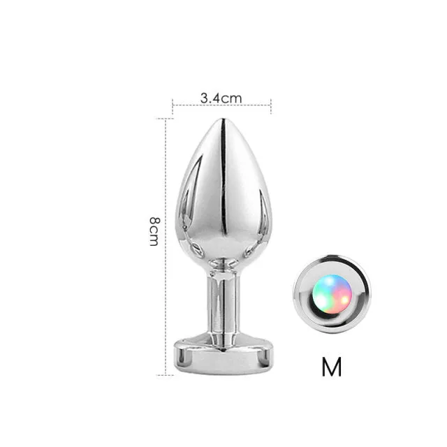 Booty Glimmer Light Up Anal plug