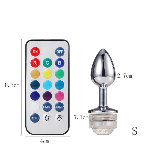 Booty Glimmer Light Up Anal plug