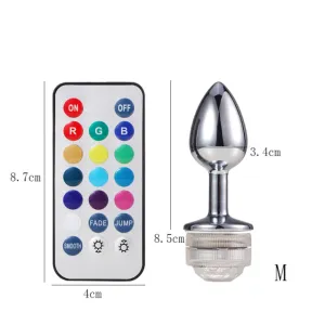 Booty Glimmer Light Up Anal plug
