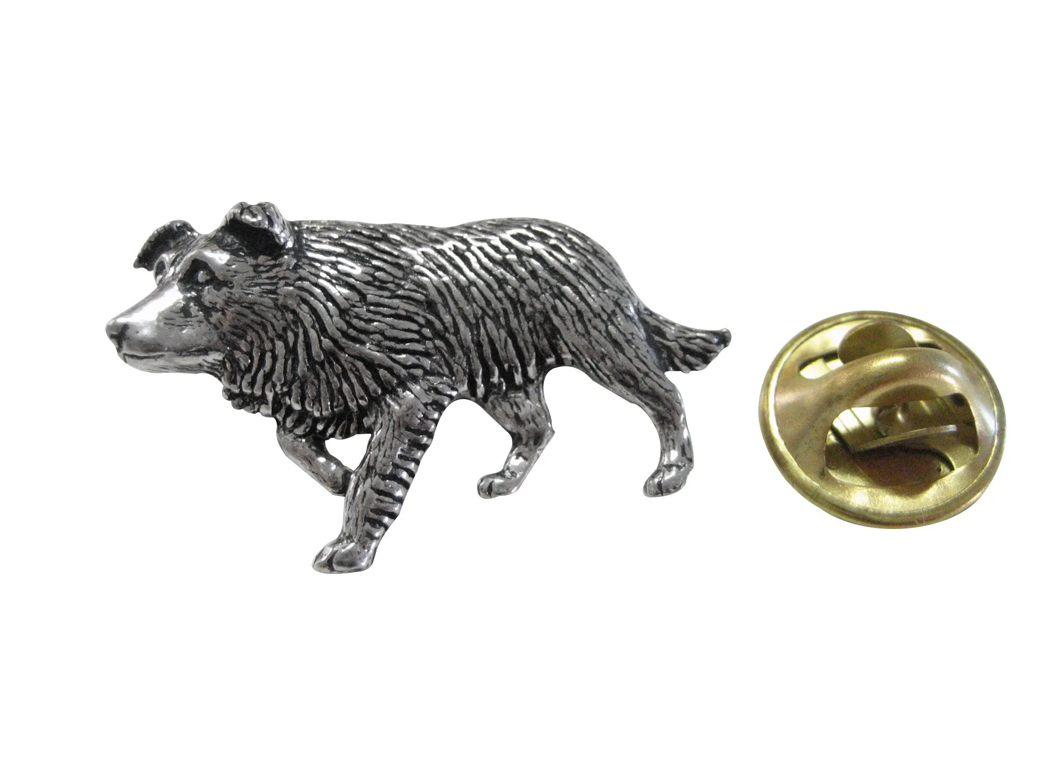 Border Collie Dog Lapel Pin