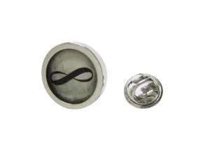 Bordered Mathematical Infinity Google Googol Symbol Lapel Pin