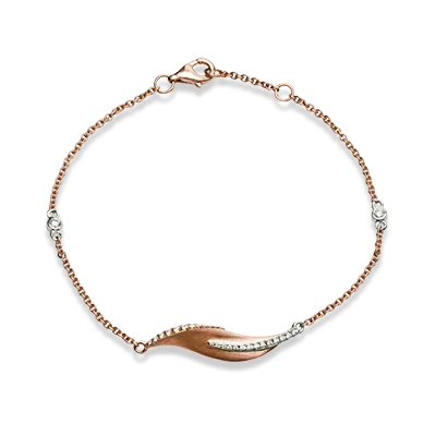 Bracelet in 18k Gold with Diamonds