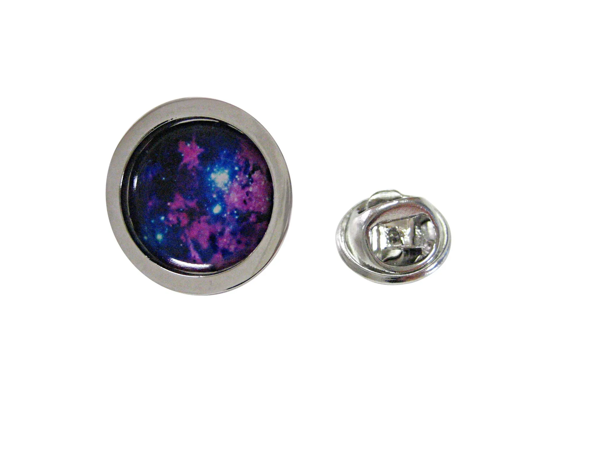 Bright Nebula Cloud Lapel Pin