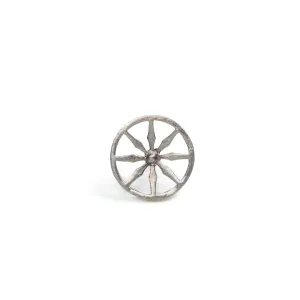 Chakra Silver Nose Pin - Pierced by MOHA