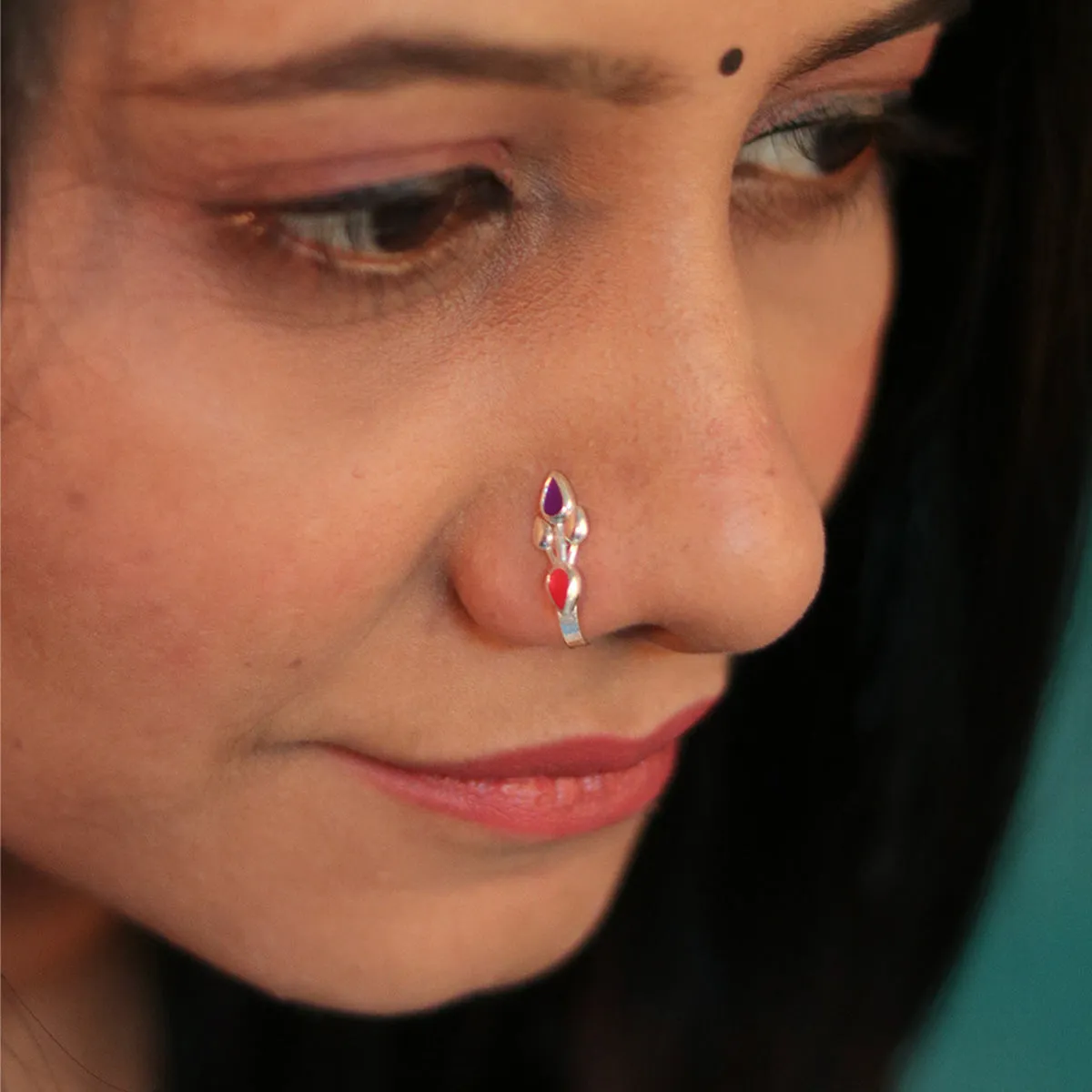 Chamba Nose Pin clip on by MOHA