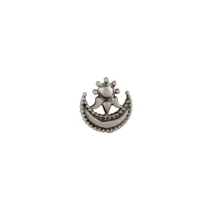 Chand Silver Nosepin, Piercing by MOHA