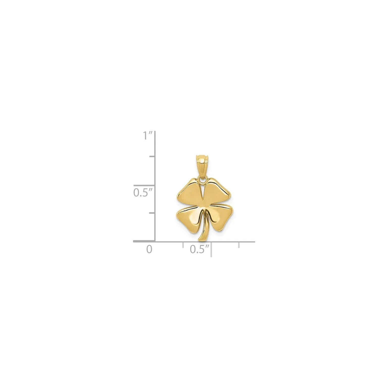Clover Pendant (14K)