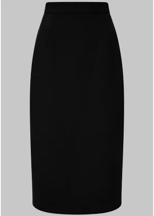 Collectif Posey 50's Pencil Skirt Black